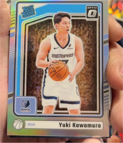 2024-25 Panini Donruss Optic #287 Yuki Kawamura — front