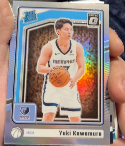 2024-25 Panini Donruss Optic #287 Yuki Kawamura — front