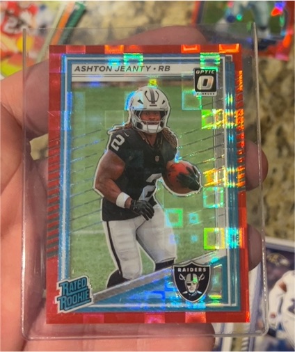 2025 Panini Donruss Optic #305 Ashton Jeanty — front