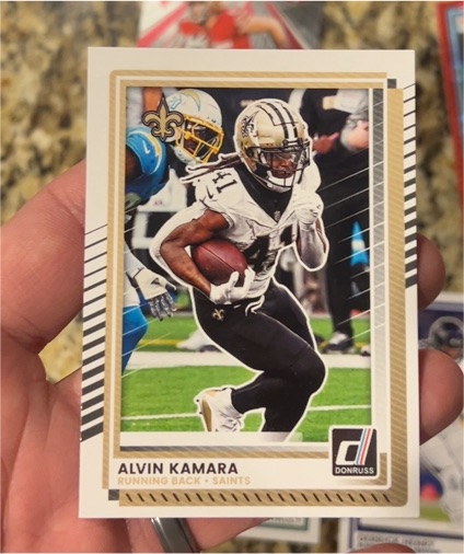 2025 Panini Donruss #8 Alvin Kamara — front