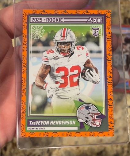 2025 Panini Score A Treat #59 Treveyon Henderson — front