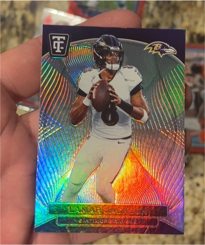 2024 Panini Totally Certified #7 Lamar Jackson — front