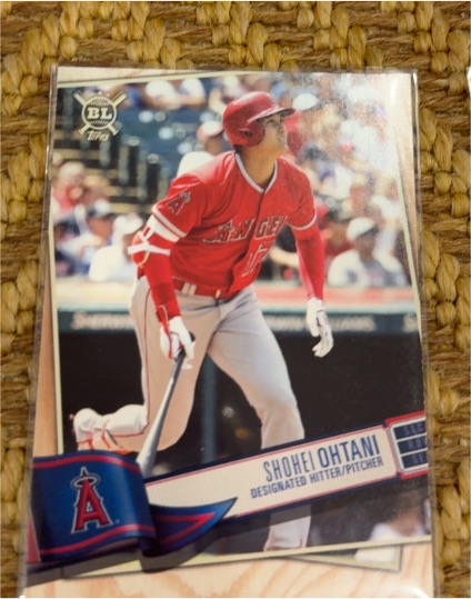 2019 Topps Big League #17 Shohei Ohtani — front