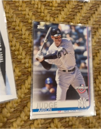 2023 Topps Opening Day #1 Aaron Judge — front
