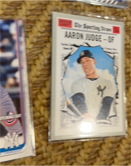 2019 Topps Heritage The Sporting News #356 Aaron Judge — front
