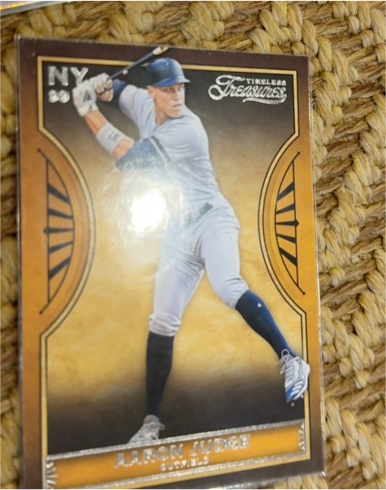 2019 Panini Chronicles #10 Aaron Judge Timeless Treasures — front
