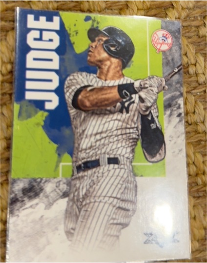 2019 Topps Fire #122 Aaron Judge — front
