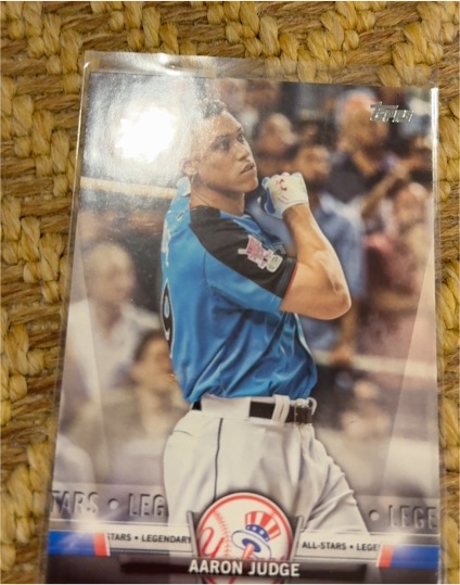 2018 Topps Legendary All-Stars Aaron Judge — front