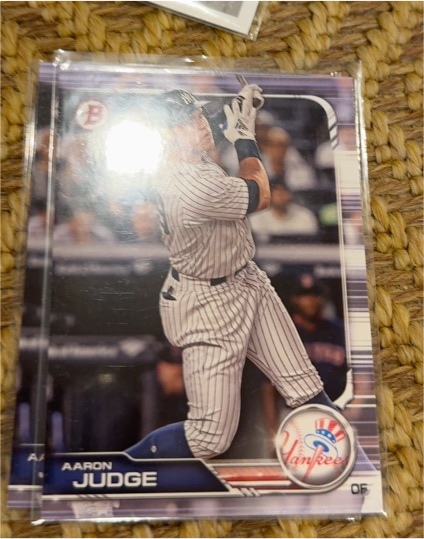 2019 Bowman #16 Aaron Judge — front