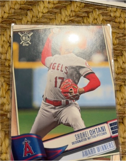 2019 Topps Big League #380 Shohei Ohtani Award Winners — front