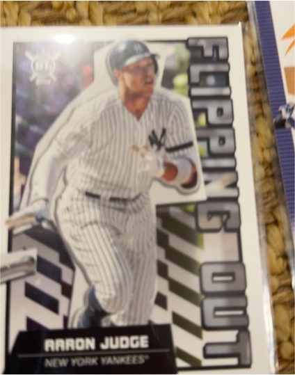 2020 Topps Big League Flipping Out #FO-11 Aaron Judge — front