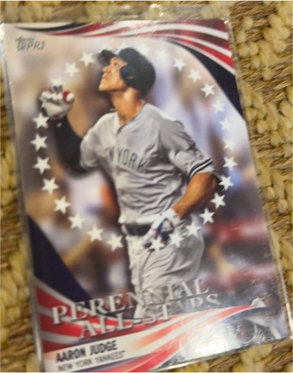 2019 Topps Update #PAS-29 Aaron Judge Perennial All-Stars — front