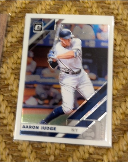2019 Donruss Optic #121 Aaron Judge — front