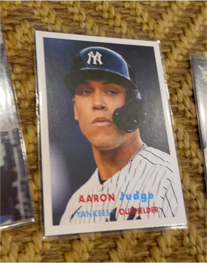 2021 Topps Archives #1 Aaron Judge — front