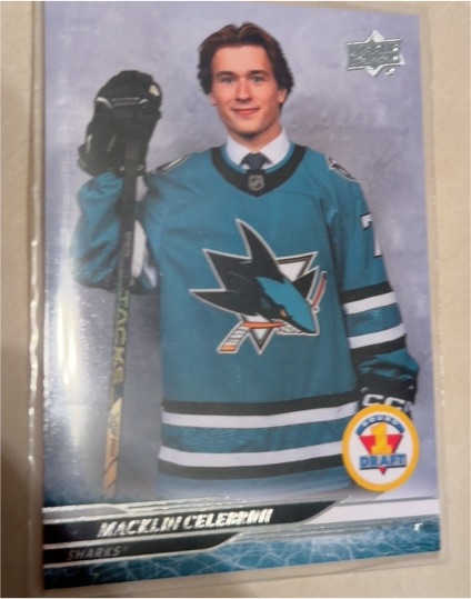 2024-25 Upper Deck Extended Series 1st Round Draft #743 Macklin Celebrini — front