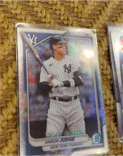 2024 Bowman Chrome #7 Aaron Judge — front