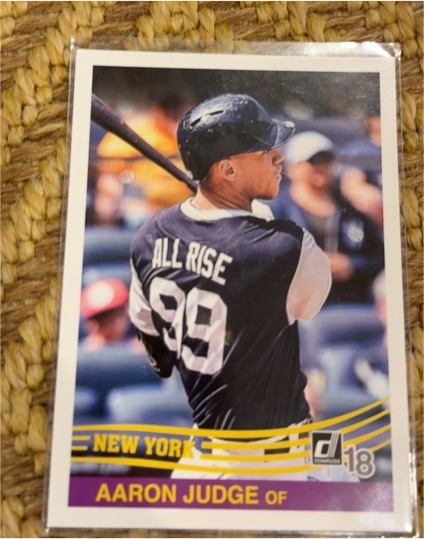 2018 Donruss #253 Aaron Judge — front
