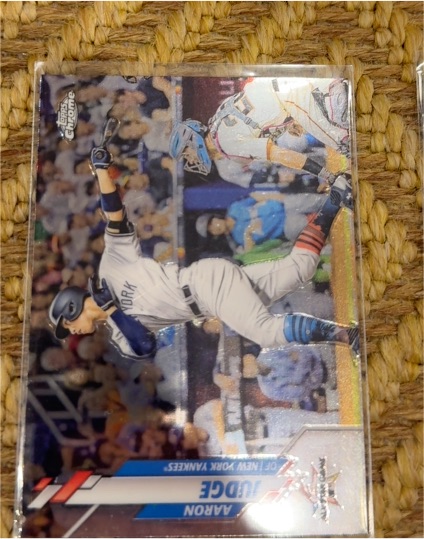 2020 Topps Chrome Update #U-65 Aaron Judge — front