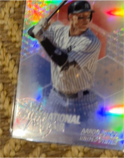 2025 Topps Chrome Aaron Judge Lightning Leaders SSP #LL-2 — front
