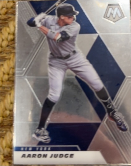 2021 Panini Mosaic #135 Aaron Judge — front