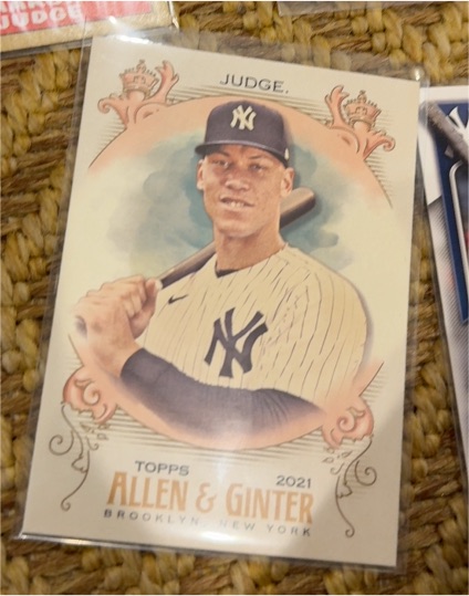 2021 Topps Allen & Ginter #126 Aaron Judge — front