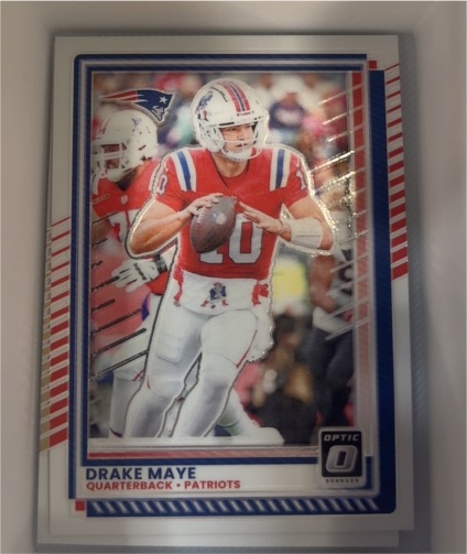 2025 Donruss Optic #47 Drake Maye — front