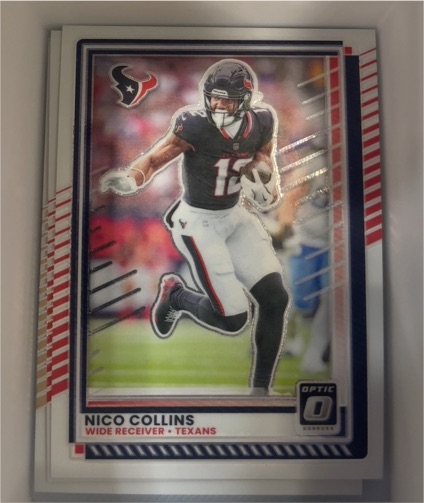 2025 Panini Donruss Optic #143 Nico Collins — front