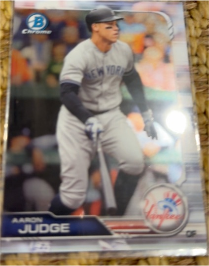 2019 Bowman Chrome Aaron Judge — front