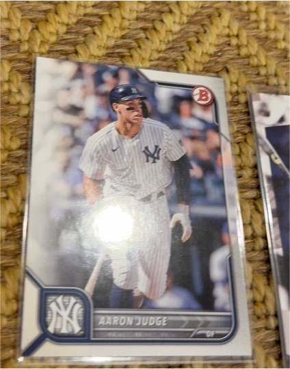 2022 Bowman #2 Aaron Judge — front