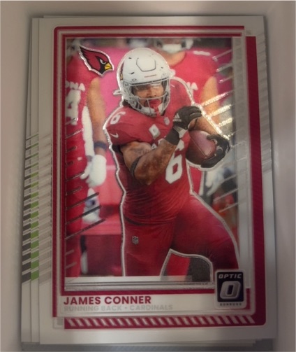 2025 Panini Donruss Optic #150 James Conner — front