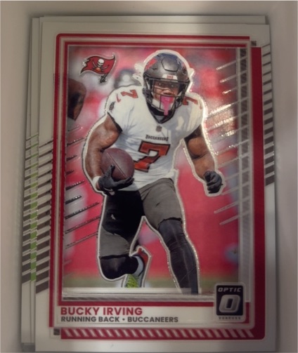 2025 Donruss Optic #83 Bucky Irving — front