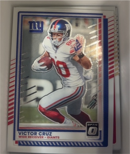 2025 Panini Donruss Optic #223 Victor Cruz — front
