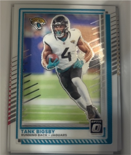 2025 Donruss Optic #193 Tank Bigsby — front