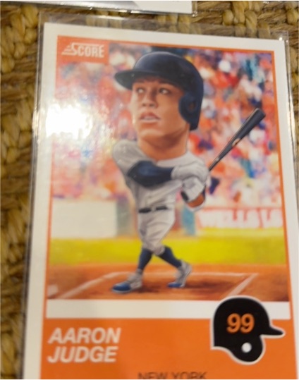 2019 Score #99 Aaron Judge — front