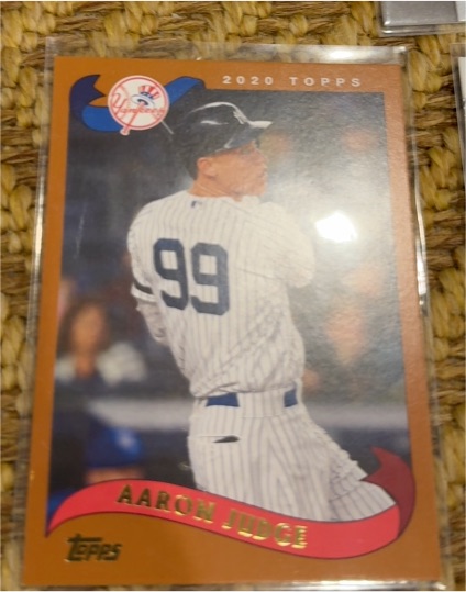 2020 Topps Archives #293 Aaron Judge — front
