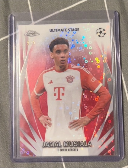 2023-24 Topps Chrome Ultimate Stage #USC-19 Jamal Musiala — front