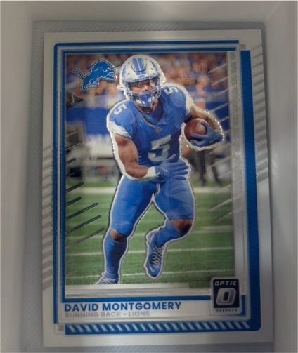 2025 Donruss Optic #117 David Montgomery — front