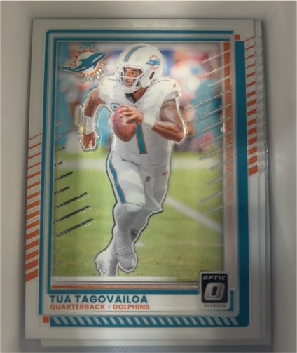 2025 Donruss Optic Football #39 Tua Tagovailoa — front