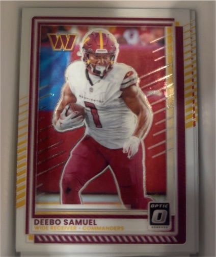 2025 Donruss Optic Football #30 Deebo Samuel — front