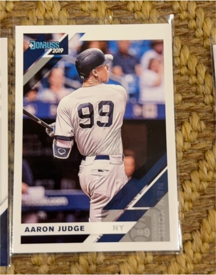 2019 Donruss #121 Aaron Judge — front