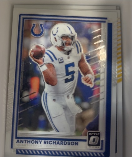 2025 Panini Donruss Optic #93 Anthony Richardson — front