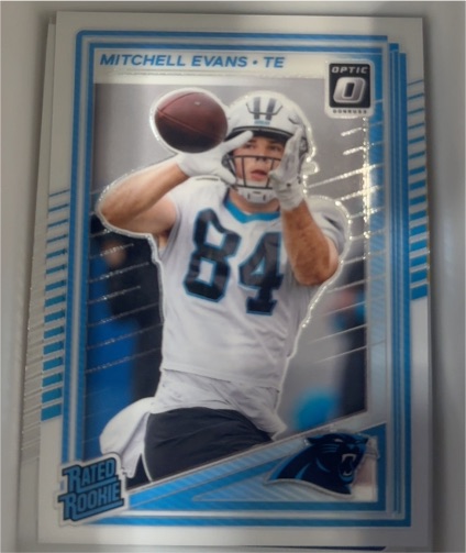2025 Donruss Optic #254 Mitchell Evans — front