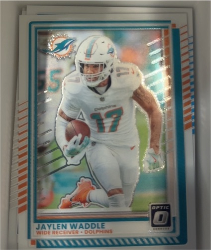 2025 Donruss Optic #160 Jaylen Waddle — front