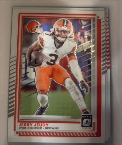 2025 Donruss Optic #178 Jerry Jeudy — front