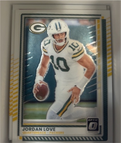 2025 Panini Donruss Optic #177 Jordan Love — front