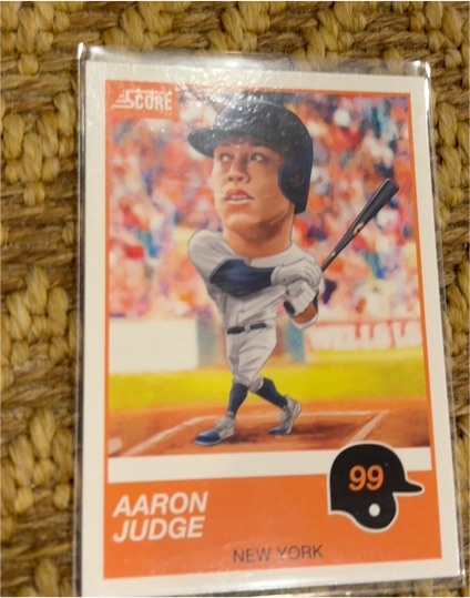 2019 Panini Score #99 Aaron Judge — front