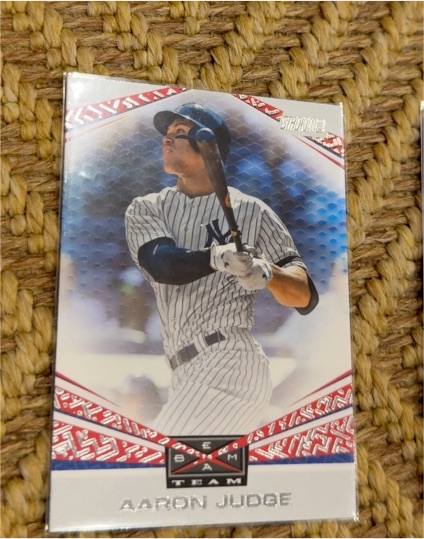 2019 Topps Stadium Club Beam Team #BT7 Aaron Judge — front