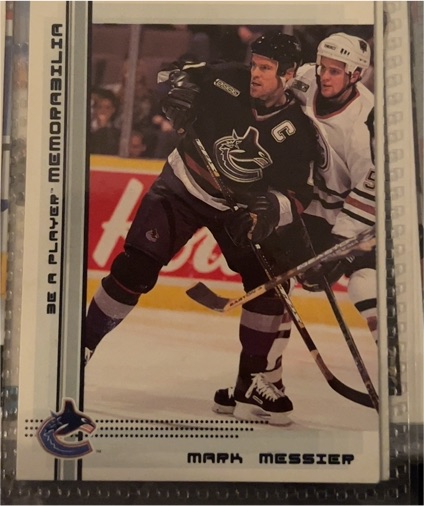 2000-01 ITG Be A Player Memorabilia #133 Mark Messier — front