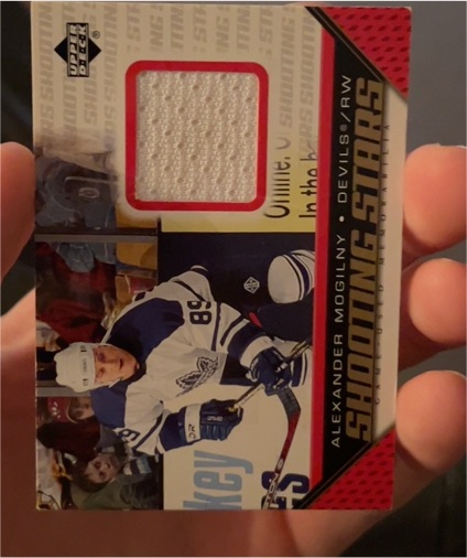 2005-06 Upper Deck Shooting Stars #S-AM Alexander Mogilny — front