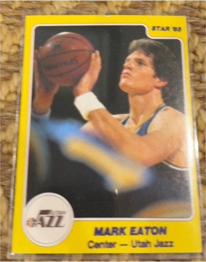 1984-85 Star #225 Mark Eaton — front